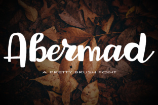 Abermad Font Review: Soft Script for Friendly Branding