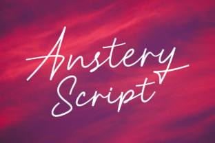 Anstery Font Review: Modern Script for Campaigns