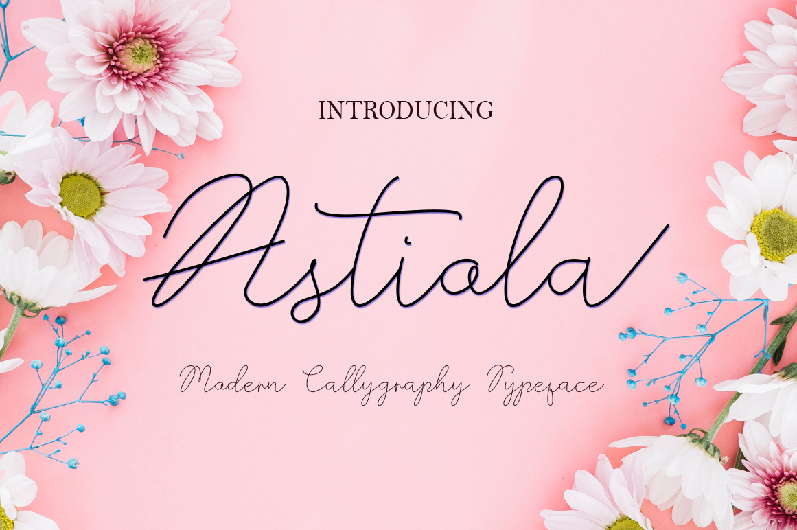 Astiola Font: A Modern Script for Digital Layouts