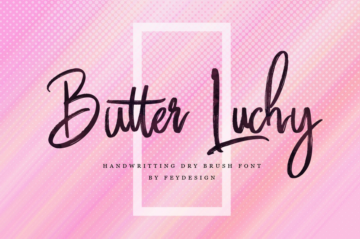 Butter Luchy Font: A Contemporary Script for Editorial Design