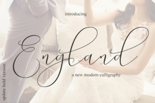 England Font: A Modern Script Typeface for Branding