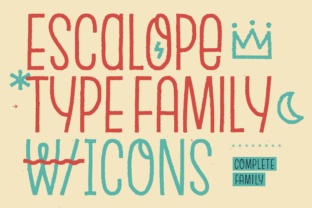 Escalope Font: Playful Branding for Small Business