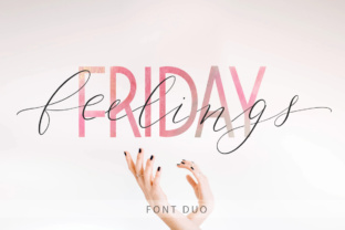 Friday Feelings Font Review: Campaign Design Testing