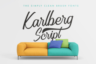 Karlberg Font: A Sleek Script for Campaign Visuals