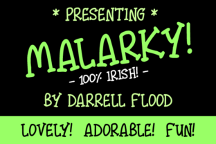 Malarky Font: Playful Typography for Digital Marketing