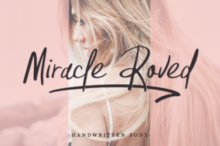 Miracle Roved Font: Casual Script for Business Branding