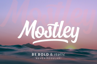 Mostley Font: Rustic Branding for Small Business