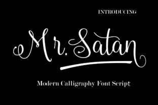 Mr. Satan Font Review: A Script Typeface for Bold Branding