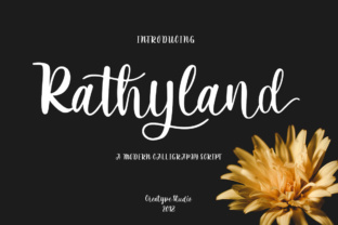 Rathyland Font: Elevating Handmade Labels & Printables