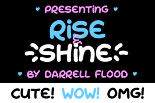 Rise Shine Font: Adding Warmth to Small Business Branding