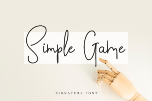 Simple Game Font: Elevating Handmade Labels & Packaging