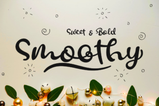 Smoothy Font: A Bold Brush Script for Brand Identity
