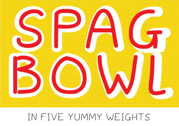 Spagbowl Font: Bold Handwritten Style for Digital Campaigns