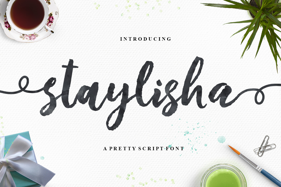 Staylisha: A Designer’s Take on Modern Script