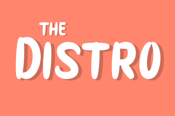 The Distro Font: A Modern Display Typeface for Editorial Design