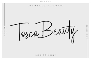 Tosca Beauty Font: Elevating Digital Brand Identity
