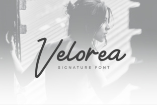 Velorea Font: A Modern Script for Brand Identity