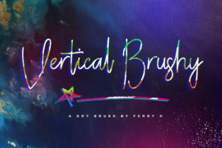 Vertical Brushy Font: Elevating Small Business Branding